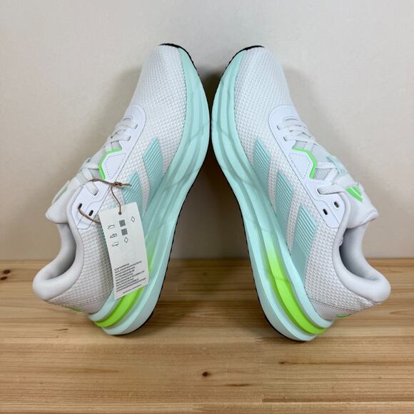 Adidas Galaxy 7 Running shoes gym Workout Women's 7.5 White Halo Mint JQ2610 - Picture 7 of 12